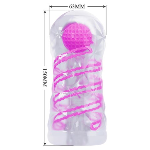 PRETTY LOVE - Transparent masturbator,TPR PRETTY LOVE - Transparent masturbator,TPR