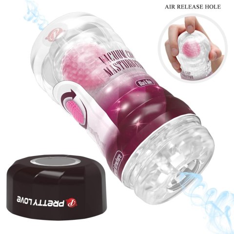 PRETTY LOVE - VACUUM CUP MASTURBATOR Black Hole ABS TPR PRETTY LOVE - VACUUM CUP MASTURBATOR Black Hole ABS TPR