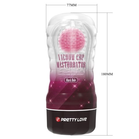 PRETTY LOVE - VACUUM CUP MASTURBATOR Black Hole ABS TPR PRETTY LOVE - VACUUM CUP MASTURBATOR Black Hole ABS TPR