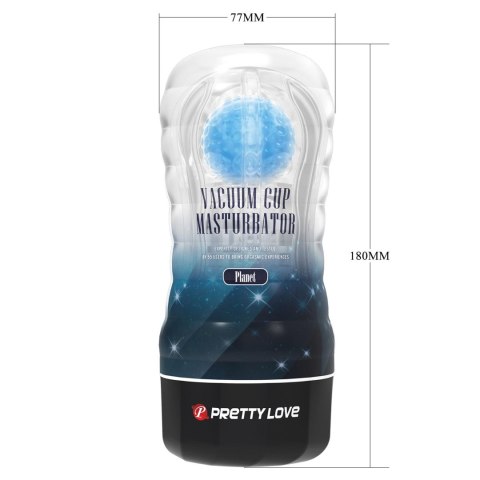 PRETTY LOVE - VACUUM CUP MASTURBATOR Planet ABS TPR PRETTY LOVE - VACUUM CUP MASTURBATOR Planet ABS TPR