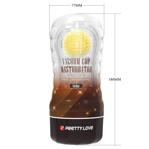 PRETTY LOVE - VACUUM CUP MASTURBATOR Stellar ABS TPR PRETTY LOVE - VACUUM CUP MASTURBATOR Stellar ABS TPR