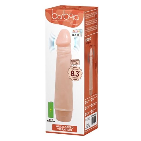 BAILE - DWARF Soft Skin 21 cm Vibrating BAILE - DWARF Soft Skin 21 cm Vibrating