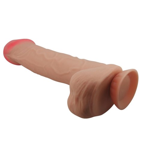 BAILE - Sliding Skin 10,2'' Flesh Suction base Bendable TPR BAILE - Sliding Skin 10,2'' Flesh Suction base Bendable TPR