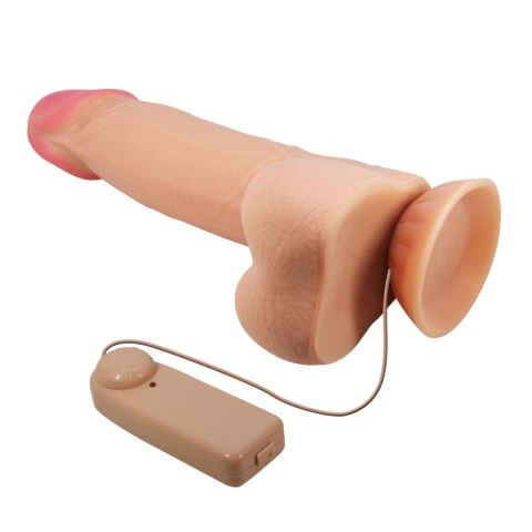 BAILE - Sliding Skin 8,5'' Flesh Vibration Bendable Suction base TPR ABS BAILE - Sliding Skin 8,5'' Flesh Vibration Bendable Suction base TPR ABS
