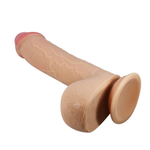 BAILE - Sliding Skin 9,2'' Flesh Suction base TPR BAILE - Sliding Skin 9,2'' Flesh Suction base TPR