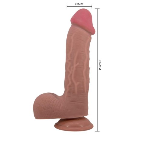 BAILE - Sliding Skin 9,2'' Suction base TPR BAILE - Sliding Skin 9,2'' Suction base TPR
