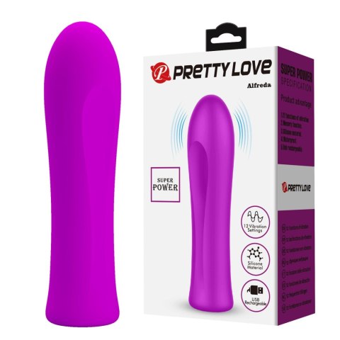 PRETTY LOVE - Alfreda Purple, Memory function 12 vibration functions PRETTY LOVE - Alfreda Purple, Memory function 12 vibration functions