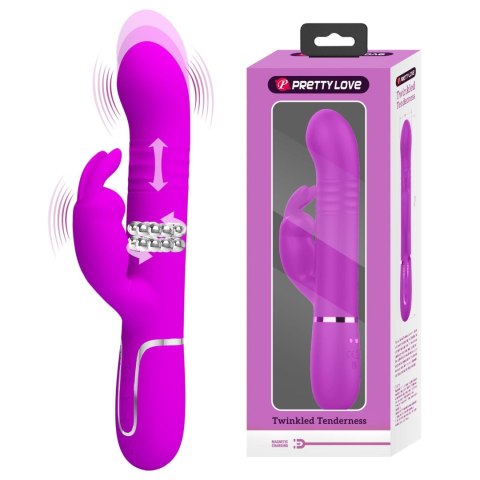 PRETTY LOVE - Coale Twinkled Tenderness Purple, 7 vibration functions 4 rotation functions 4 thrusting settings PRETTY LOVE - Coale Twinkled Tenderness Purple, 7 vibration functions 4 rotation functions 4 thrusting settings