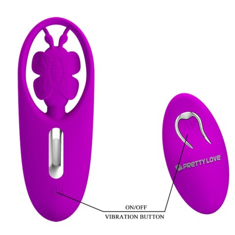 PRETTY LOVE - Dancing Butterfly, 12 vibration functions Wireless remote control PRETTY LOVE - Dancing Butterfly, 12 vibration functions Wireless remote control