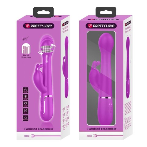PRETTY LOVE - Dejon Twinkled Tenderness Purple, 7 vibration functions 4 thrusting settings 4 rotation functions PRETTY LOVE - Dejon Twinkled Tenderness Purple, 7 vibration functions 4 thrusting settings 4 rotation functions
