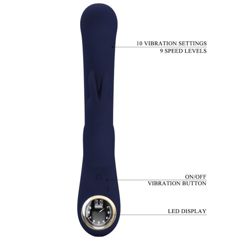 PRETTY LOVE - Lamar Blue, 10 vibration functions 9 speed levels PRETTY LOVE - Lamar Blue, 10 vibration functions 9 speed levels