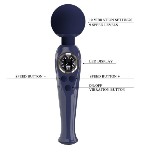 PRETTY LOVE - Skyler Blue, 10 vibration functions 9 speed levels PRETTY LOVE - Skyler Blue, 10 vibration functions 9 speed levels