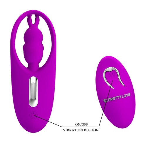PRETTY LOVE - Wild Rabbit, 12 vibration functions Wireless remote control PRETTY LOVE - Wild Rabbit, 12 vibration functions Wireless remote control