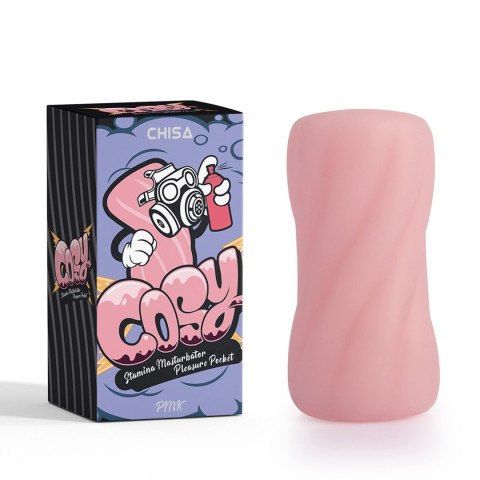 Stamina Masturbator Pleasure Pocket-Pink Stamina Masturbator Pleasure Pocket-Pink