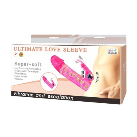BAILE - ULTIMATELOVE SLEEVE, 10 vibration functions BAILE - ULTIMATELOVE SLEEVE, 10 vibration functions