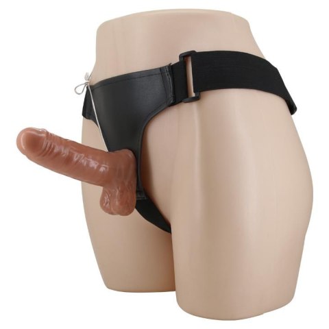 BAILE- Ultra Passionate Harness Realdeal Penis 6.2'' Brown BAILE- Ultra Passionate Harness Realdeal Penis 6.2'' Brown