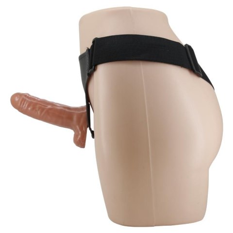 BAILE- Ultra Passionate Harness Realdeal Penis 6.2'' Brown BAILE- Ultra Passionate Harness Realdeal Penis 6.2'' Brown