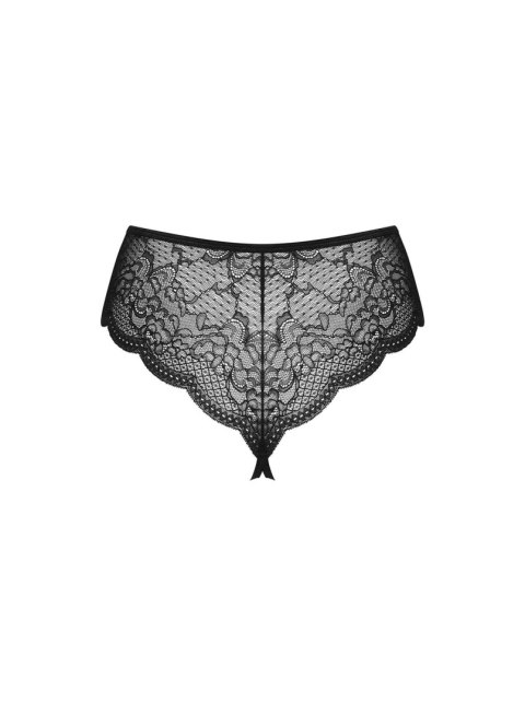 Obsessive - Figi - Pearlove figi czarne XS/S Obsessive - Figi - Pearlove figi czarne XS/S