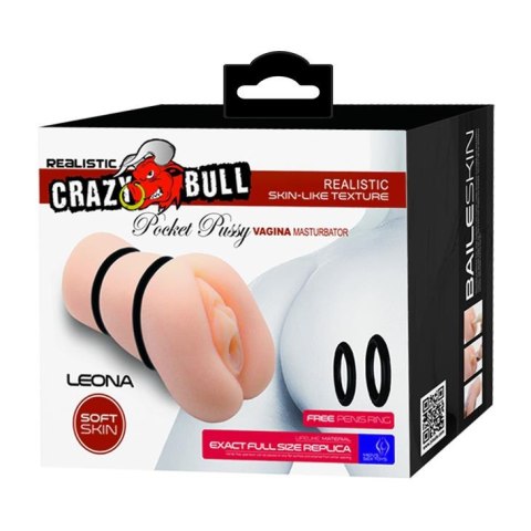 CRAZY BULL -LEONA, Pocket Pussy vagina CRAZY BULL -LEONA, Pocket Pussy vagina
