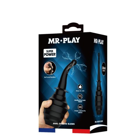 MR PLAY - ANAL DOUCHE BLKM6 (330 ml) MR PLAY - ANAL DOUCHE BLKM6 (330 ml)