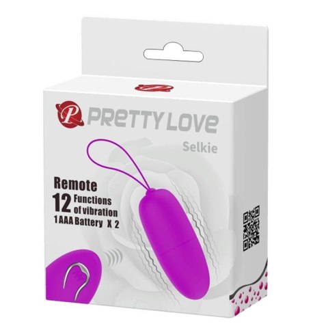 PRETTY LOVE -SELKIE, 12 vibration functions Wireless remote control PRETTY LOVE -SELKIE, 12 vibration functions Wireless remote control