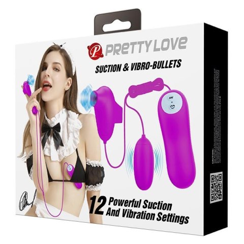 PRETTY LOVE - VIBRO-BULLETS, 12+12 stimulation functions PRETTY LOVE - VIBRO-BULLETS, 12+12 stimulation functions