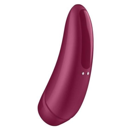 Wibrator - Curvy 1+ Air Pulse Stimulator + Vibration Rose Red Wibrator - Curvy 1+ Air Pulse Stimulator + Vibration Rose Red