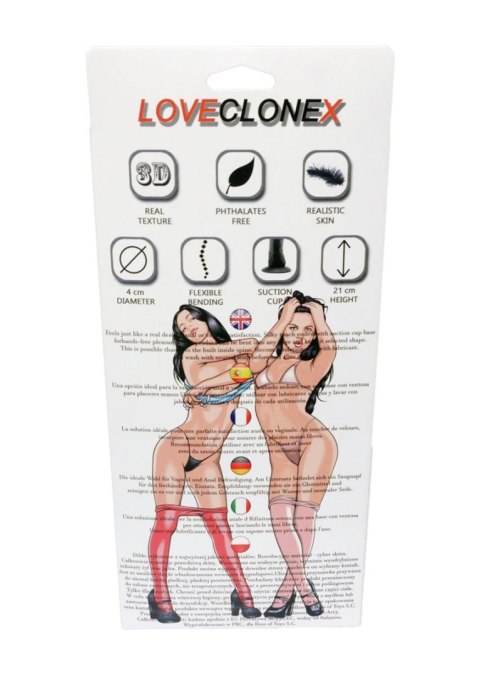Dildo-POSEJDON-LOVECLONEX 7,5""""""""-flexible Dildo-POSEJDON-LOVECLONEX 7,5""""""""-flexible