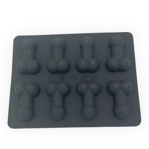 Foremka do lodów peniski czarna - Penis Ice Cube Sorter Foremka do lodów peniski czarna - Penis Ice Cube Sorter
