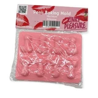 Foremka do lodów peniski róż - Penis Ice Cube Sorter