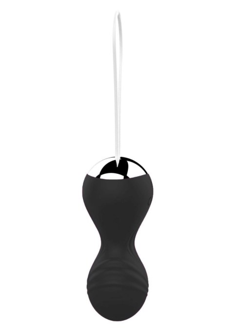 Kulki-Vibrating Silicone Kegel Balls USB 10 Function / Remote control -Black Kulki-Vibrating Silicone Kegel Balls USB 10 Function / Remote control -Black