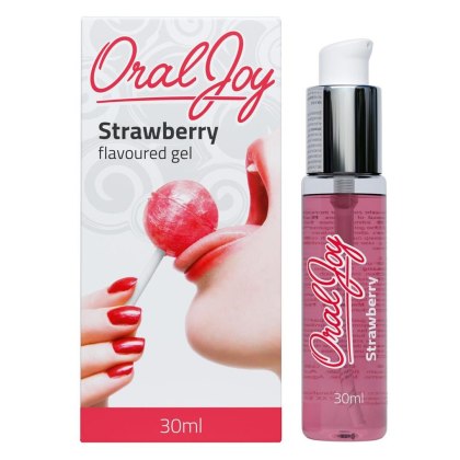 Cobeco - Żel smakowy - Oral Joy Strawberry 30 ml