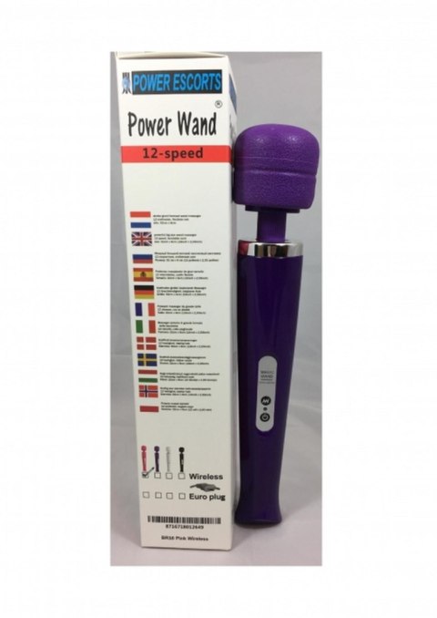 Powerwand purple eu plug big size wand massager Powerwand purple eu plug big size wand massager