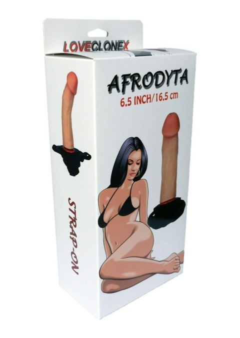 Proteza-AFRODYTA Strap On-LOVECLONEX 6,5"""""""" Proteza-AFRODYTA Strap On-LOVECLONEX 6,5""""""""