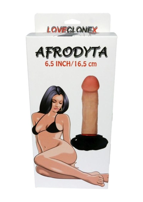 Proteza-AFRODYTA Strap On-LOVECLONEX 6,5"""""""" Proteza-AFRODYTA Strap On-LOVECLONEX 6,5""""""""