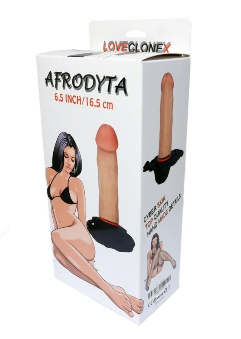 Proteza-AFRODYTA Strap On-LOVECLONEX 6,5"""""""" Proteza-AFRODYTA Strap On-LOVECLONEX 6,5""""""""