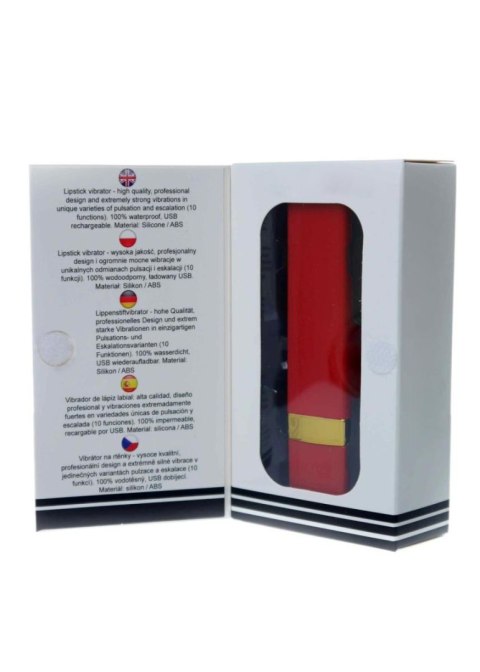 Stymulator-Lipstick Vibrator - Red Stymulator-Lipstick Vibrator - Red