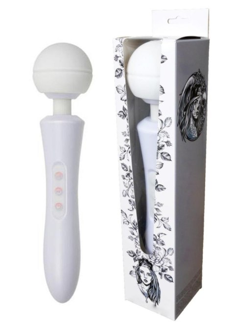 Stymulator-Massager Ultra Powerful -Big USB White 20 Function Stymulator-Massager Ultra Powerful -Big USB White 20 Function