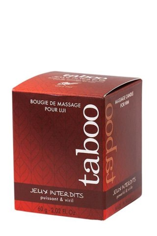 Taboo - Świeca do masażu - Jeux Interdist Bougie Massage 60 gr