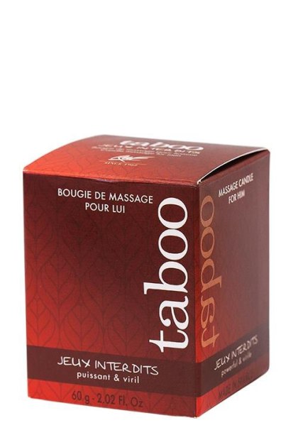 Taboo - Świeca do masażu - Jeux Interdist Bougie Massage 60 gr