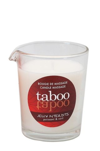 Taboo - Świeca do masażu - Jeux Interdist Bougie Massage 60 gr