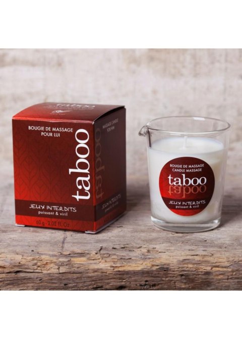 Taboo - Świeca do masażu - Jeux Interdist Bougie Massage 60 gr Taboo - Świeca do masażu - Jeux Interdist Bougie Massage 60 gr