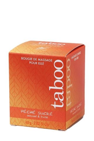 Taboo - Świeca do masażu - Peche Sucre Bougie Massage 60 gr