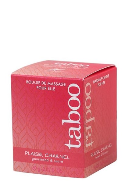 Taboo - Świeca do masażu - Plaisir Charnel Bougie Massage 60 gr