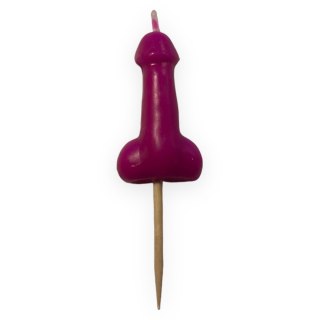 Świeczki peniski - Party Penis Candles 5pcs Pack Pink