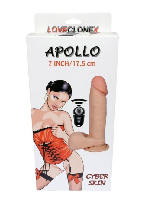 Wibrator-APOLLO-LOVECLONEX 7""""""""-rotation USB Wibrator-APOLLO-LOVECLONEX 7""""""""-rotation USB