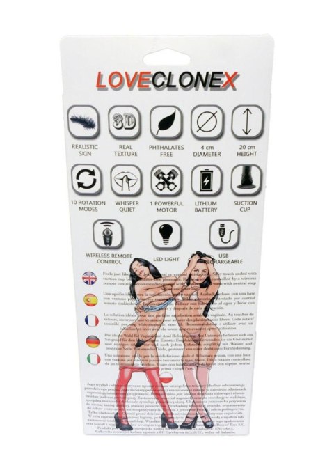 Wibrator-APOLLO-LOVECLONEX 7""""""""-rotation USB Wibrator-APOLLO-LOVECLONEX 7""""""""-rotation USB