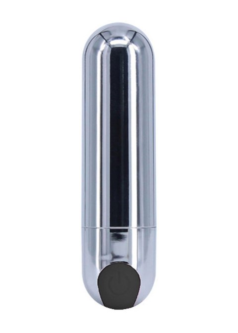 Wibrator-Strong Bullet Vibrator Silver/Black USB 10 Function Wibrator-Strong Bullet Vibrator Silver/Black USB 10 Function
