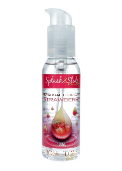 Boys of Toys - Lubrykant smakowy - STRAWBERRY 100 ml