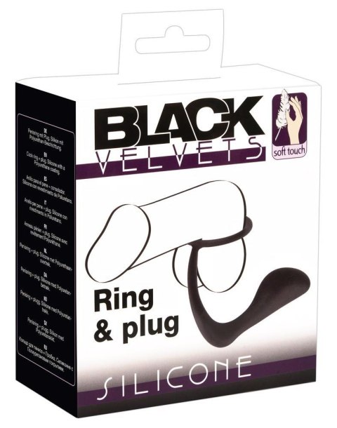 Black Velvets Ring & Plug Black Velvets Ring & Plug